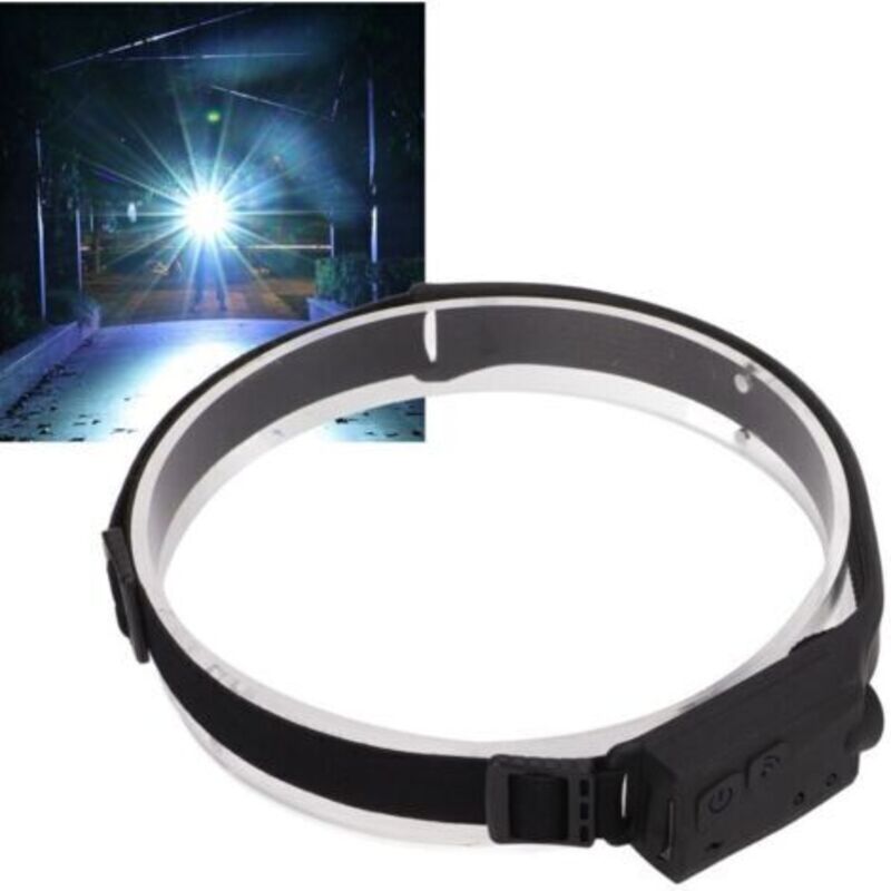 10w Led Induktions-stirnlampe, 270° Cob Led Stirnlampe, Usb-aufladbare Tragbare Stirnlampe Für Nachtlauf Und Angeln, Dubuns