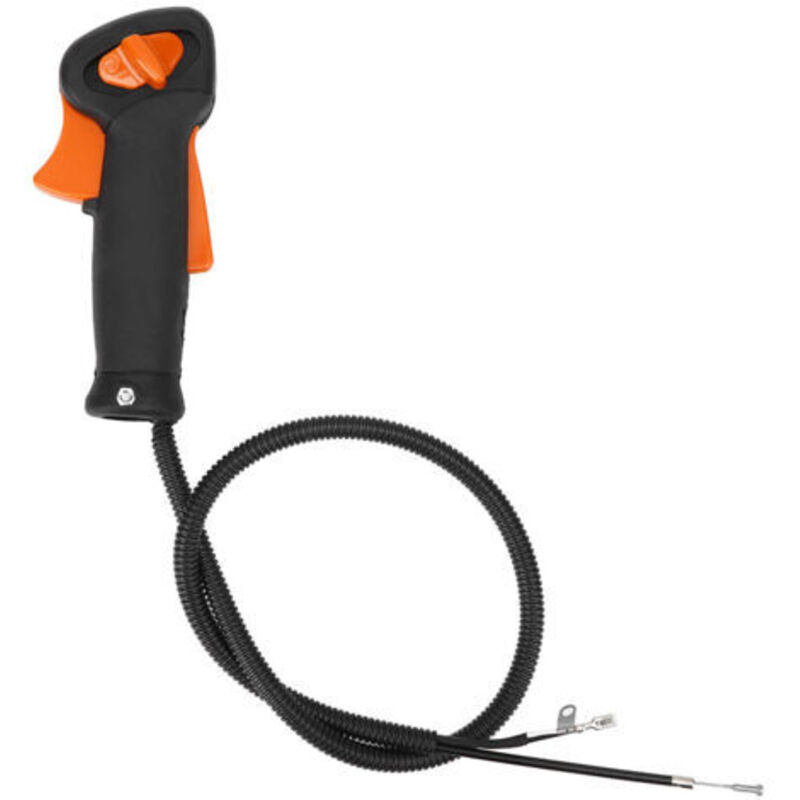 Ersatz-gasgriff Für Stihl Freischneider Fs120 Fs200 Fs250 – Hochwertiger Kunststoff – Einfache Installation – Länge 18,5 Cm