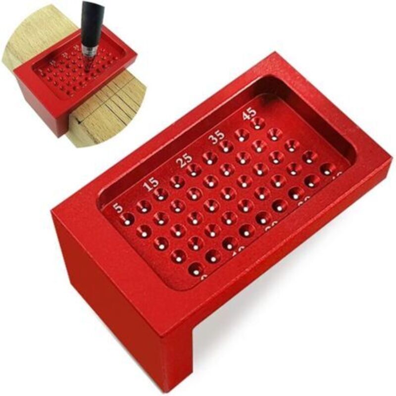 Präzisionswerkzeuge Für Die Holzbearbeitung, Lochmesslineal, Metrisches Messlineal, Messlineal Aus Aluminiumlegierung, Schreinerwerkzeug Für Zimmerleute