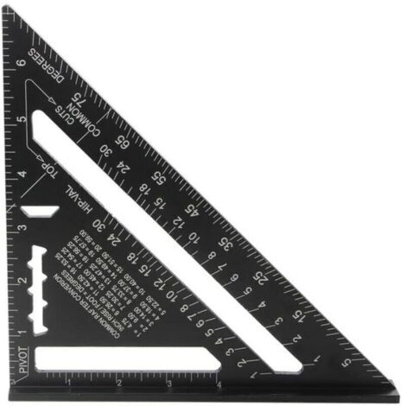 Equerre Tischler Multi Funktionen 180 Mm Metall Aluminium Lineal Winkelmaß Führung Winkelmesser Winkel 45 90 Grad/werkzeug Zimmermann/werkzeug Anreißen Führung Holzbearbeitung