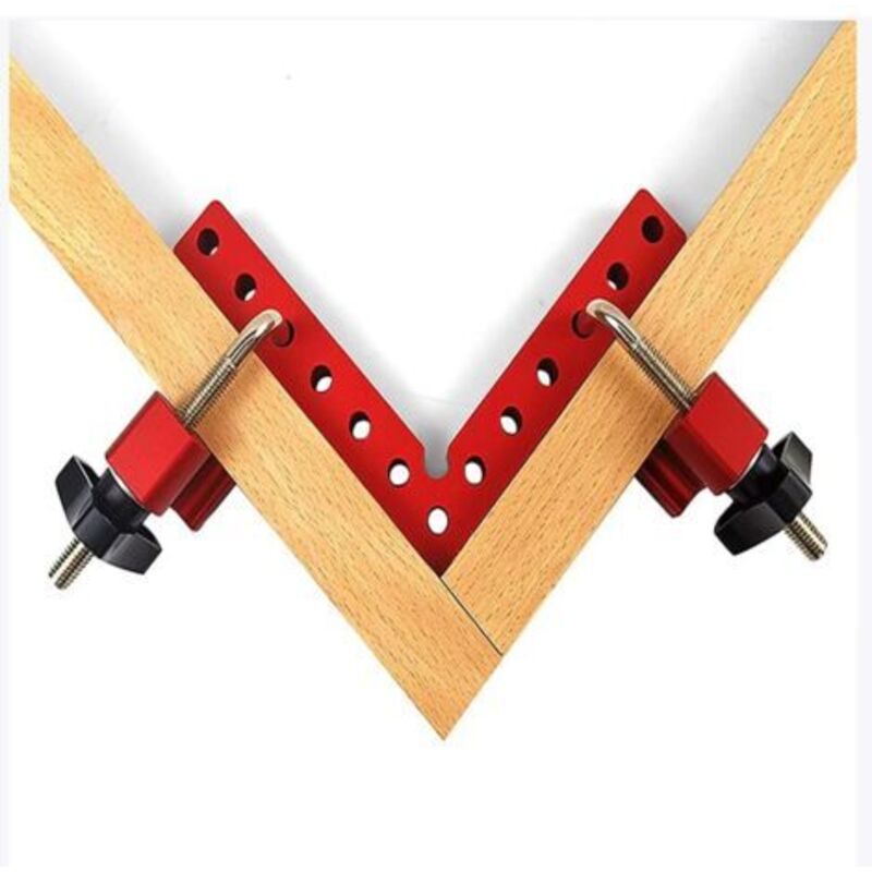 Rechtwinkel-lineal Für Die Holzbearbeitung, Verstellbare Winkelklemme Für Die Holzbearbeitung, Rechtwinkel-klemmen Aus Aluminiumlegierung, Schraubstock-rahmen