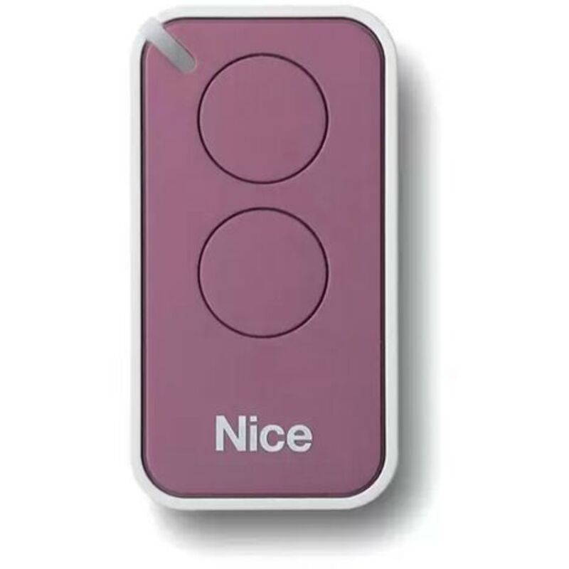 2-kanal-fernbedienungssender Inti2l – Frequenz 433,92 Mhz – Reichweite 150 M Im Freien – Stromversorgung Über Cr2032-batterie – Kompatibel Mit Nice Flor-s1/s2/s4