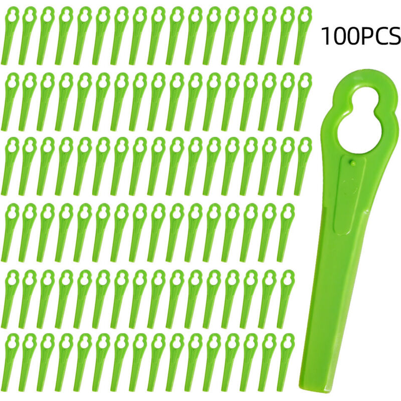 10er-pack Ersatzklingen Kompatibel Mit Stihl Polycut 2-2 Und Polycut 3-2, Für Fsa 45, Fsa 57, Fse 52 – Kunststoffklingen Für Kabellose Stihl-rasentrimmer