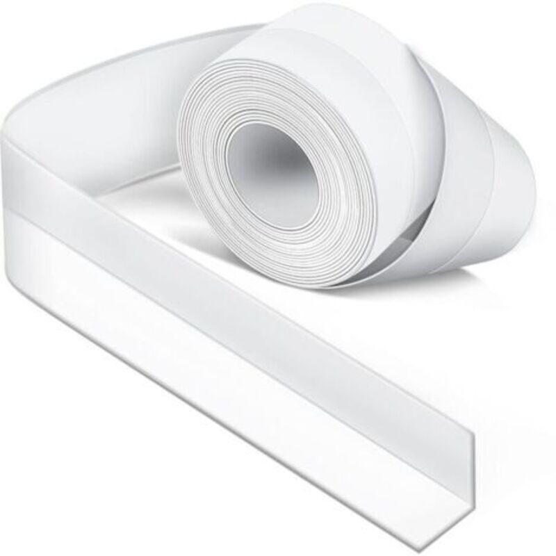 Weiße Silikonfuge Für Badezimmer, Badewannendichtband, Dichtungsband, Schimmelresistent Und Wasserdicht, Weiches Klebeband Geeignet Für Küche, Toilette Und Ecken