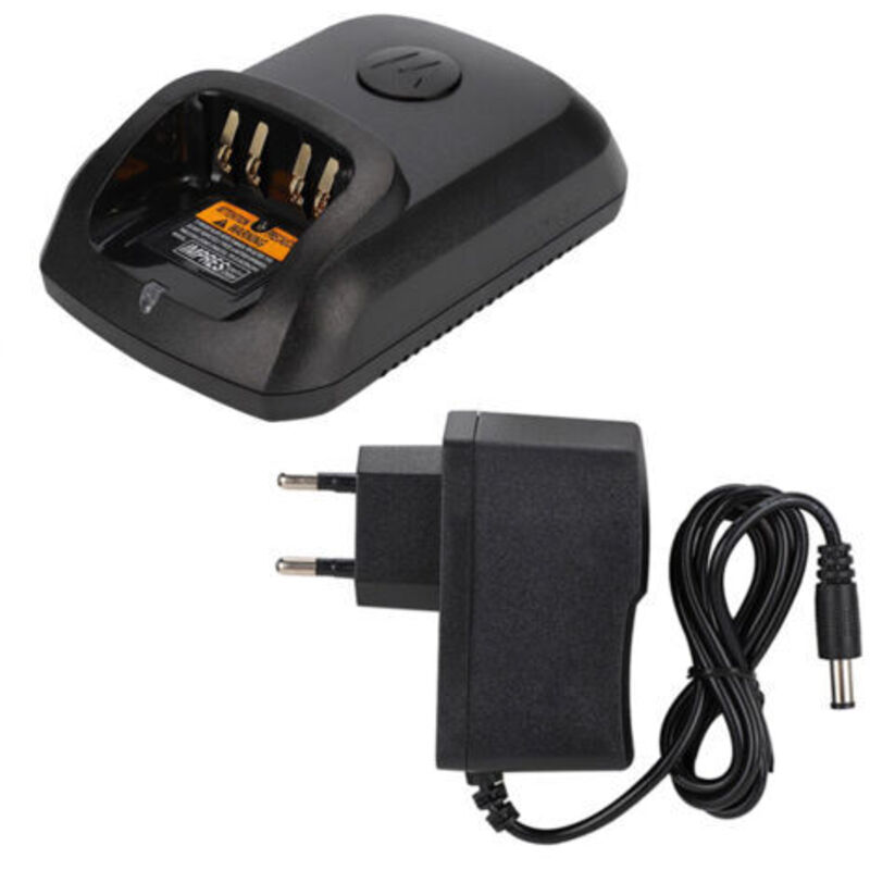 Walkie-talkie-ladegerät 100-240v – Kompatibel Mit Motorola Xir P8268 Dp4400 Dp4800 Dp4801 Dep550 – Integrierte Ladeanzeige