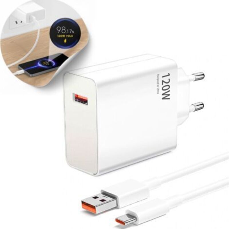 120w Usb-schnellladegerät Für Xiaomi 14t Pro – 2m Usb-c-kabel – Strom Bis Zu 6a – Ultraschnelles Laden Für Redmi Note 13 Pro+