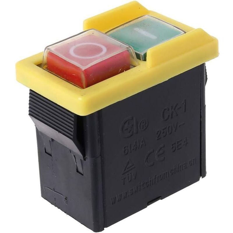 Wasserdichter Elektromagnetischer Schalter 250v 4a – Universeller Nvr-ersatz – Staubdichtes Design Für Industrielle Anwendungen