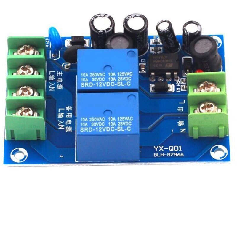 Automatischer Umschalter 220v 10a Doppelte Stromversorgung Transfer Bei Stromausfall Modul Karte 2-wege