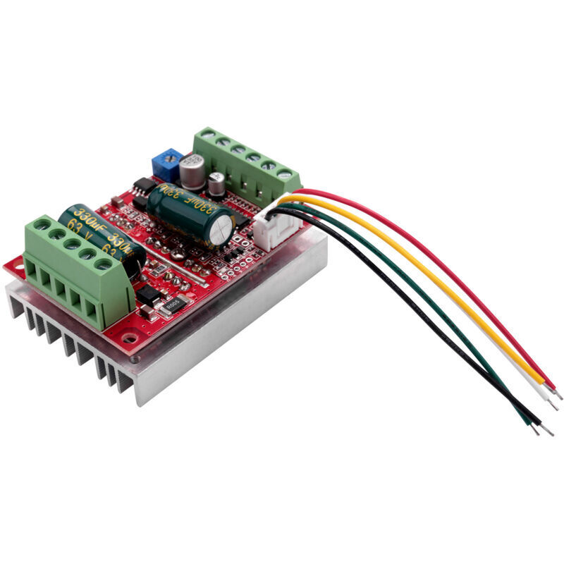 Dreiphasiger Bürstenloser Motorcontroller Pwm 6-60v 400w Hall-steuerplatine 12v 48v