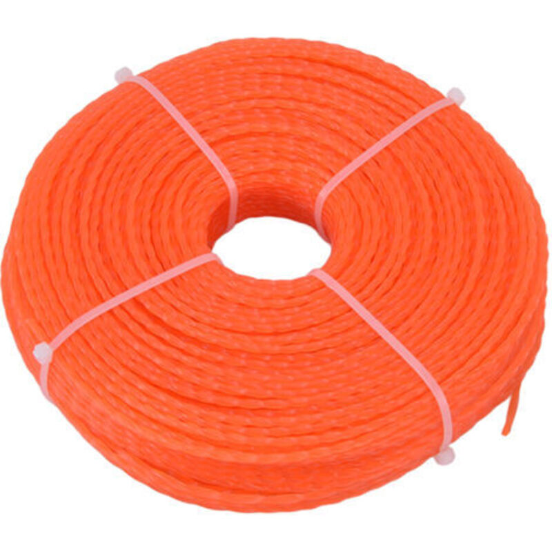 Nylon-faden 2,7 Mm, 100 M, Verdrillter Schneidfaden Für Robuste Rasenmäher