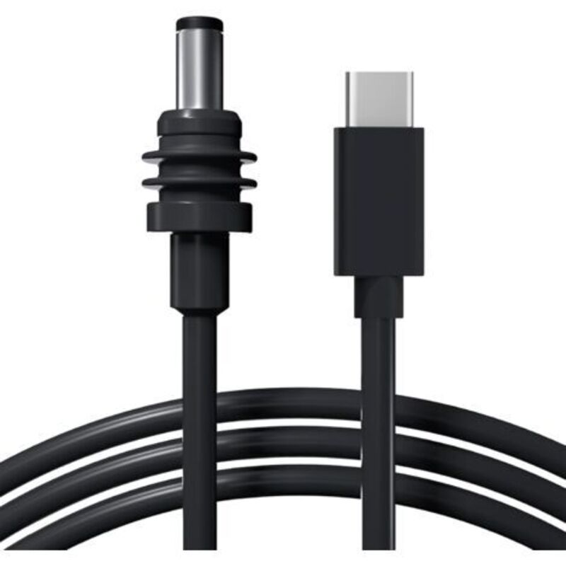 Mini-usb-c-auf-dc-stromkabel Für Starlink, 5m/16ft, Usb Type-c Eingang 100w Auf Wasserdichten Hohlstecker-ladekabel, Kompatibel Mit Pd-quelle 65w+