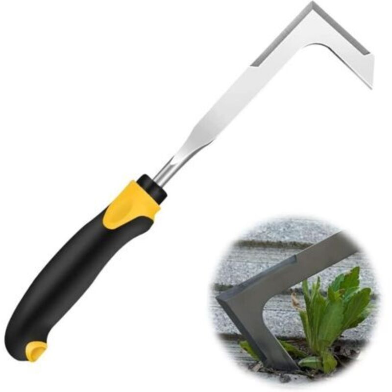 Manueller Unkrautentferner, Unkrautmesser, Edelstahl-unkrautentferner, Manuelles Unkrautwerkzeug, Unkrautzupfer, Gartenwerkzeuge, Gartengeräte