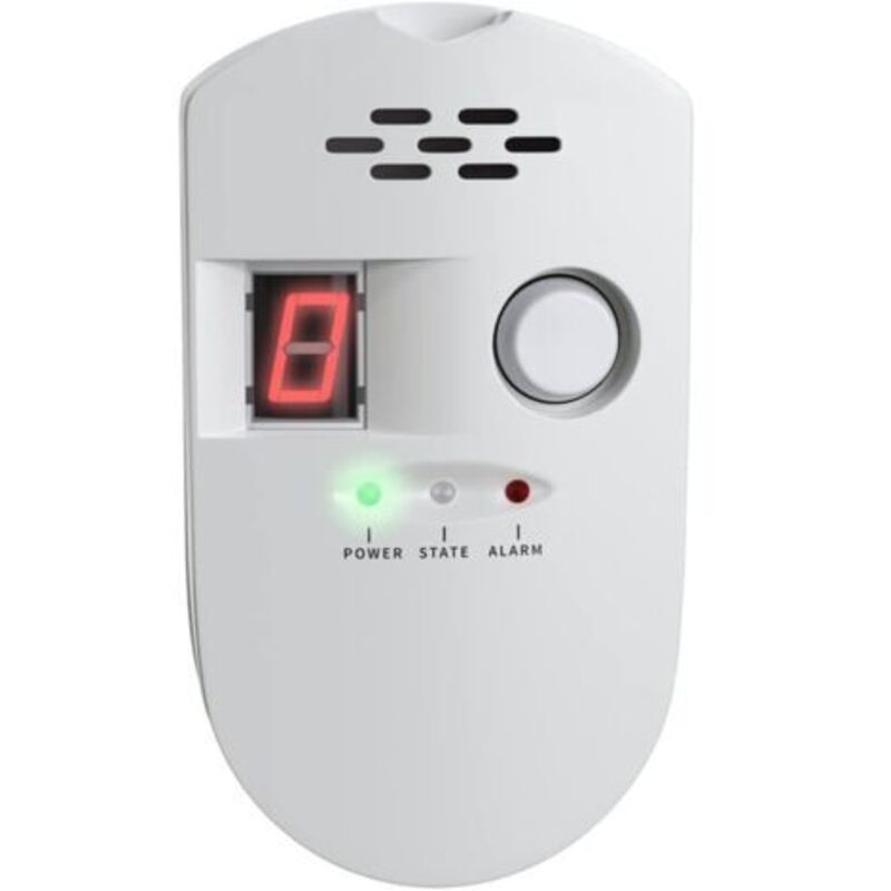 Digitaler Gasdetektor, Natürlicher Haushalts-gasalarm, Gasleck-detektor, Hohe Empfindlichkeit Für Lpg, Lng, Erkennung Von Erdgaslecks, Alarm-monitor Für Haus/küche
