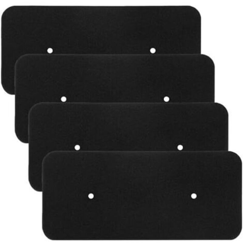 4 Stück Schaumstofffilter Für Trockner, Hoover Candy 40006731 Trocknerfilter, Schaumstofffilter Für Wärmepumpentrockner 275 × 125 × 10 Mm