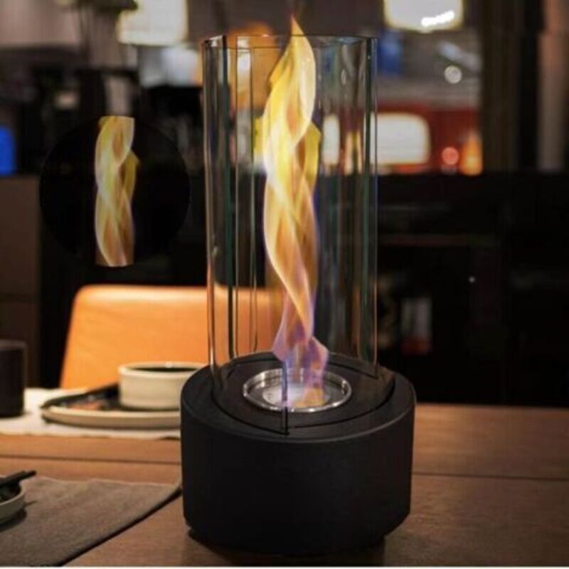 Tornado Tischkamin – Hochwertiger Alkoholtischkamin – Innen- Und Außen-tischkamin Mit Einstellbarem Flammenring, Perfektes Geschenk Für Die Wohn- Und Balkondekoration