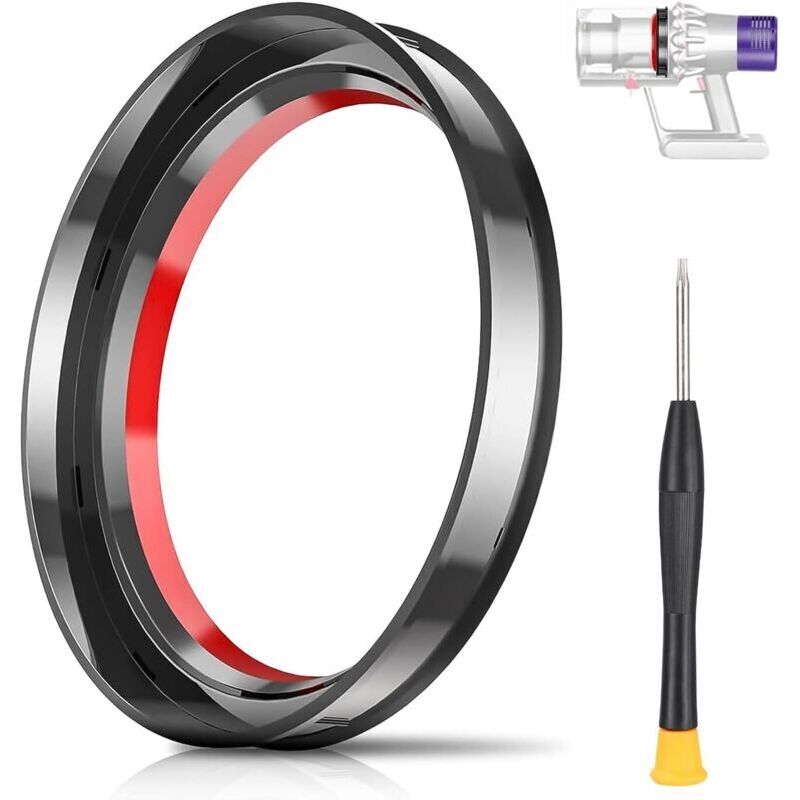 Dichtungsring Für Dyson V10 Staubsauger – Hochwertiger Gummi – Kompatibel Mit Modellen Sv12, Sv13, Sv27 – Schnelle Installation Mit T8 Schraubendreher