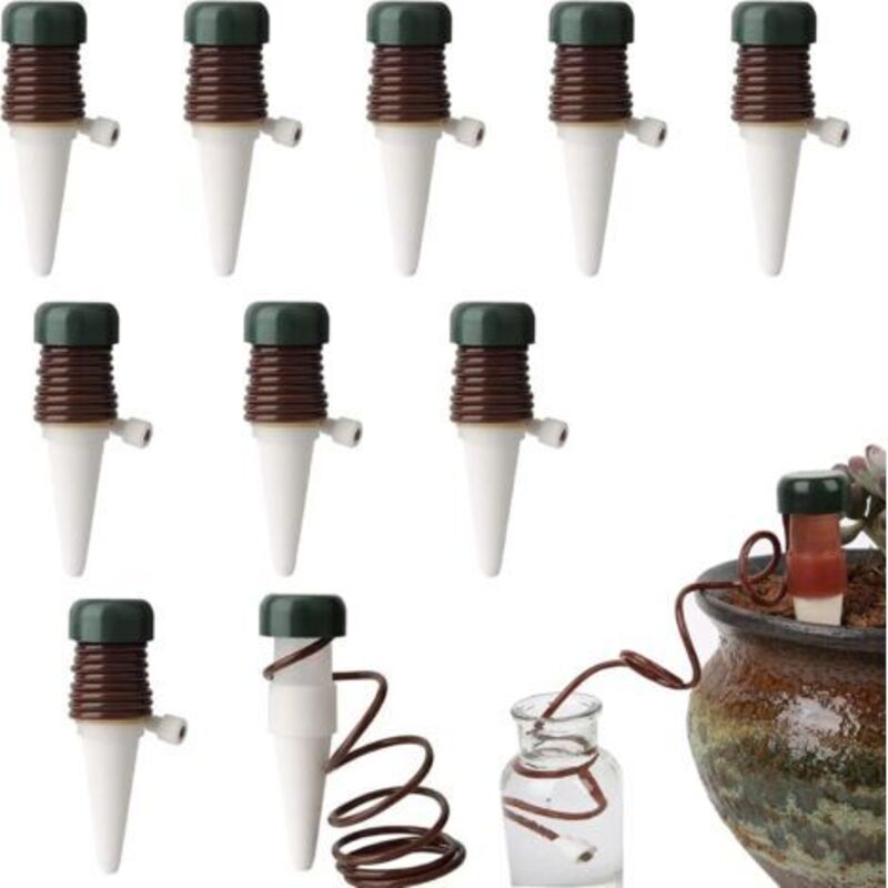 10 Tropfbewässerungs-sets, Gartenpflanzenbewässerung, Automatische Pflanzenbewässerung, Bewässerungssystem Für Gartenpflanzen Für Innen- Und Außenbereiche