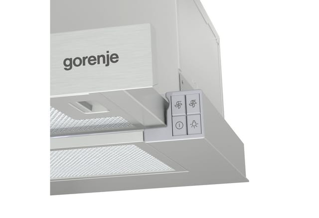 GORENJE Flachschirmhaube TH62E3X TH62E3X, max. Luftleistung 450m³/h