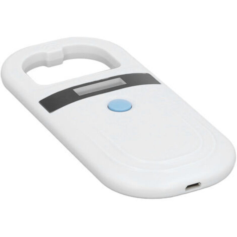 Tragbarer Tier-etikettenleser, 134,2 Khz, 128 Datensätze, Datenspeicherung, Chip-scanner Für Haustiere, Nutztiere Und Wildtiere, 5 V