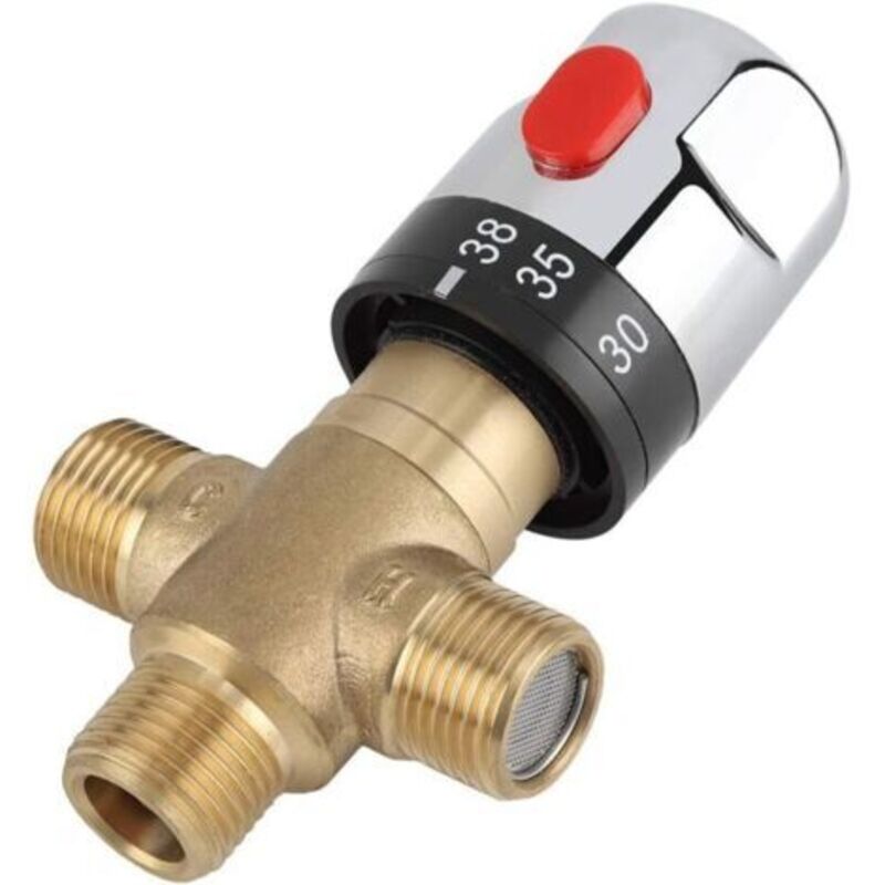 Warmwasserbereiter-temperaturbegrenzer, Messing-wasserhahn-temperaturregler, Spülbecken-schlauchthermostat