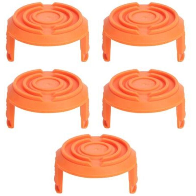 Satz Von 5 Spulendeckeln Für Rasentrimmer Worx Wa0010