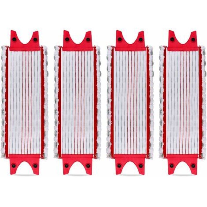 4er-pack Ersatz-mikrofaserpads Für Vileda Easywring Ultramax / 1-2 Spray-pads Für Vileda Ultramax, Ultramax, Ultramax Plus Und Easy Wring Ultramax Carlin