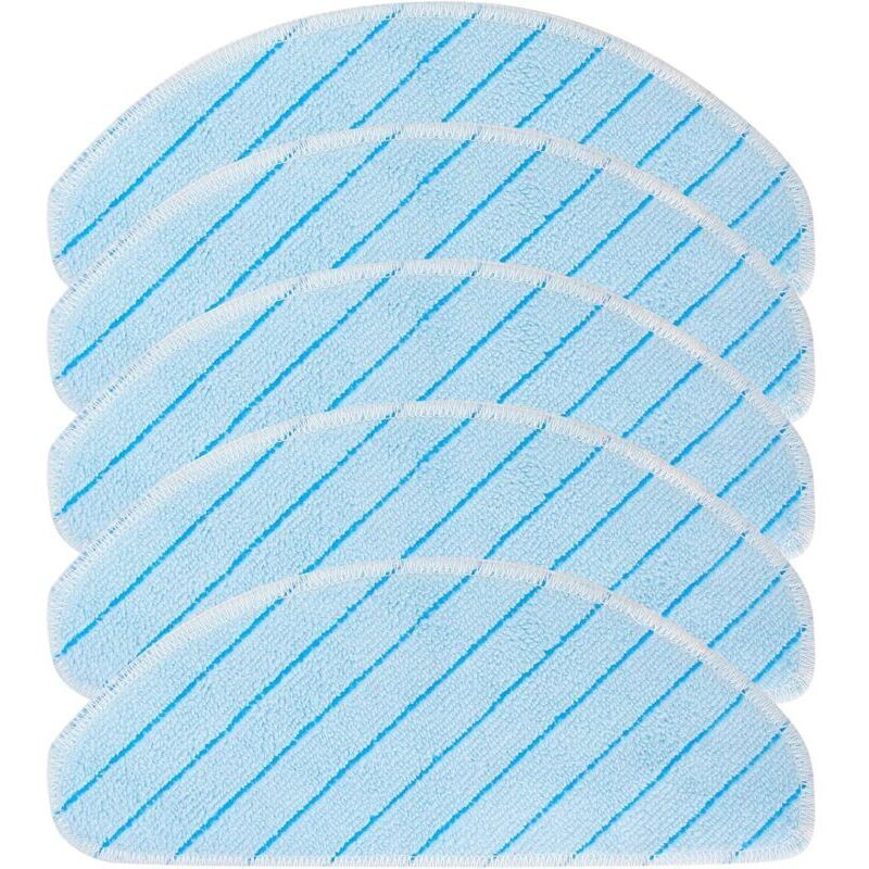Set Mit 5 Waschbaren Reinigungstüchern Für Ecovacs Deebot T9-serie T9 Aivi T9 Pro T9 Max