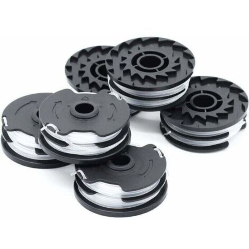 6er-pack Ersatz-fadenspulen Für Kabellose Motorsense Lidl Parkside (prta 20-li, Prt 550, Prt 300) - 1,6 Mm, 2 X 4 M