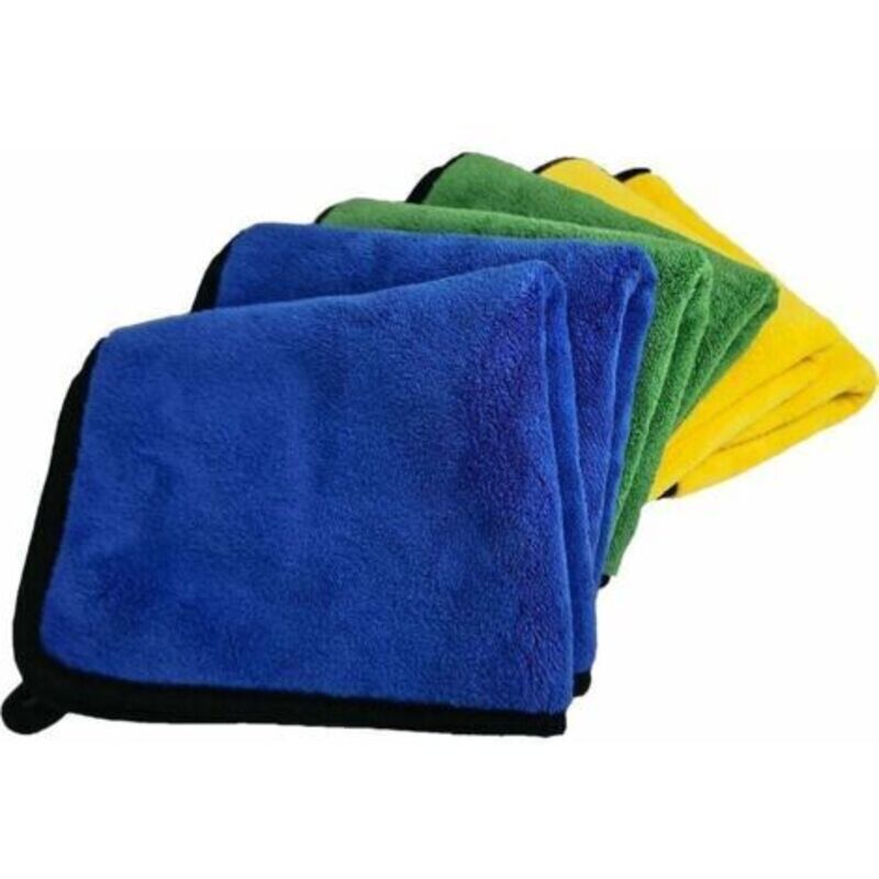 Chiffon-mikrofaser Für Autos, 6er-pack Für Pflege, Polieren, Trocknen Und Innen- Sowie Außenreinigung, Ultra-saugfähig, Kratzfrei, Vielseitig Einsetzbar, Für Fenster Und Küche
