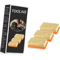 Satz Von 6 Flachen Faltenfiltern Als Ersatz Für Kärcher Mv4 Mv5 Mv6 Wd4 Wd5 Wd6, Wd4p Wd5p Wd6p Nass- Und Trockensauger