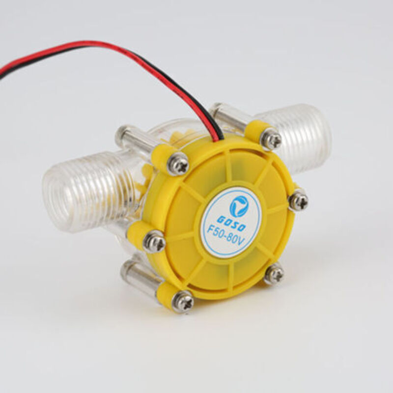 Mikro-wasserkraftgenerator F50 12v – Wasserturbine Für Beleuchtungs- Und Warmwassersysteme – Hoher Durchfluss Und Lange Lebensdauer