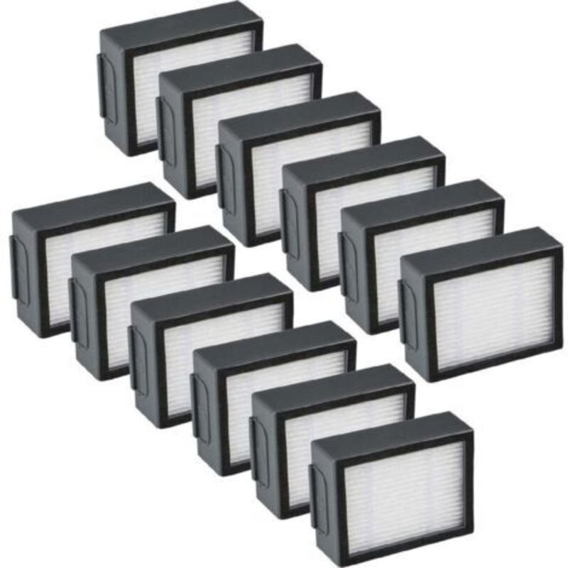 12er-pack Ersatzfilter Mit Irobot Roomba I & E I7 E5 E6 + J7 Ersatzteile Für Staubsauger Zubehör
