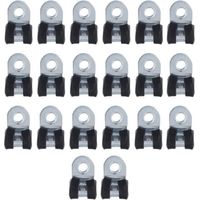 20er-pack Kabelbinder Aus 304 Edelstahl, Korrosionsbeständig, Wiederverwendbare R-typ Kabelbinder (6 Mm)