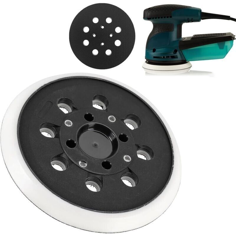 Selbstklebendes Schleifpad 125 Mm Kompatibel Mit Bosch Pex 300 Ae 400 Ae 4000 Ae 125 Mm, Exzenterschleifer Von Poweka