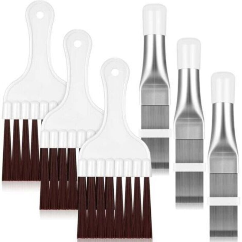 Klimakondensator-lamellenkamm, Lamellen-reinigungsbürste Klimagerät-lamellenreiniger Kühlschrank-spulen-reinigungsbesen Metall-lamellenbürste Werkzeug