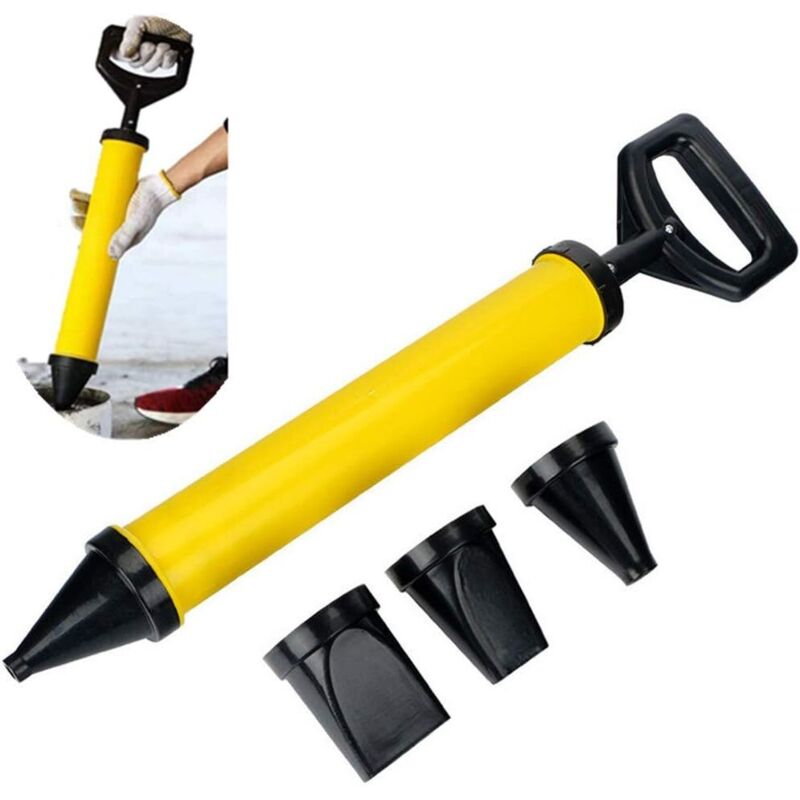 Zementpistole, Mörtelpistolen-set, Sprühmörtel-dichtpistole Lime, Applikatorpistole Mit 4 Düsen