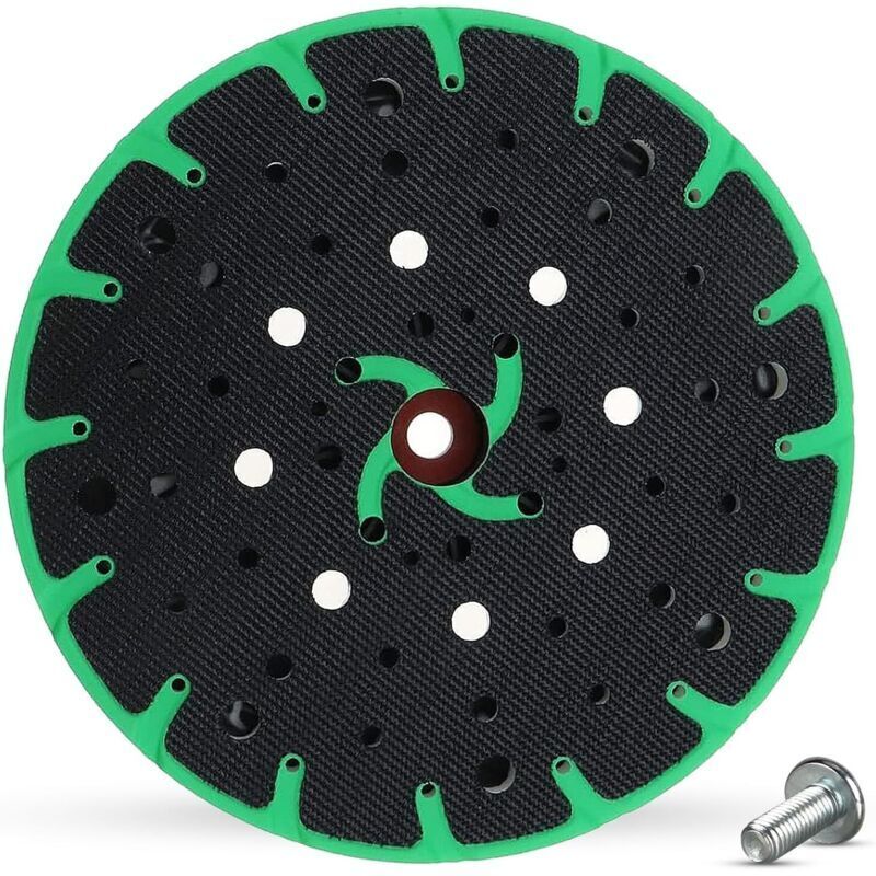 Schleifteller 150 Mm – Kompatibel Mit Festool-exzenterschleifern – Effiziente Absaugung – Für Ebene Und Gekrümmte Flächen