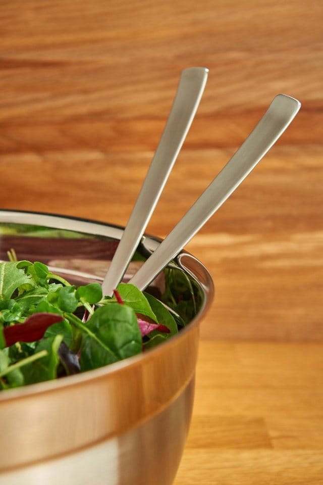 RÖSLE Salatbesteck (Set, 2-tlg), Servieren von Lebensmittel, Edelstahl 18/10, spülmaschinengeeignet