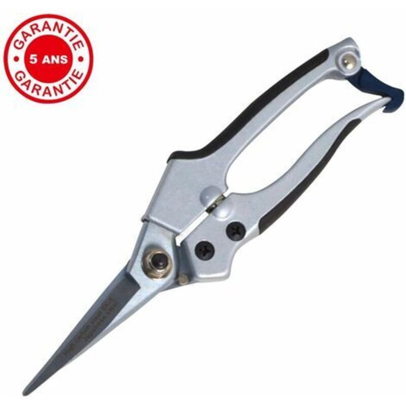 Outils Perrin Aluminium-gartenschere Mit Gerader Klinge, Ergonomisch Und Leicht, Sauberer Schnitt, Hochwertige Schneide