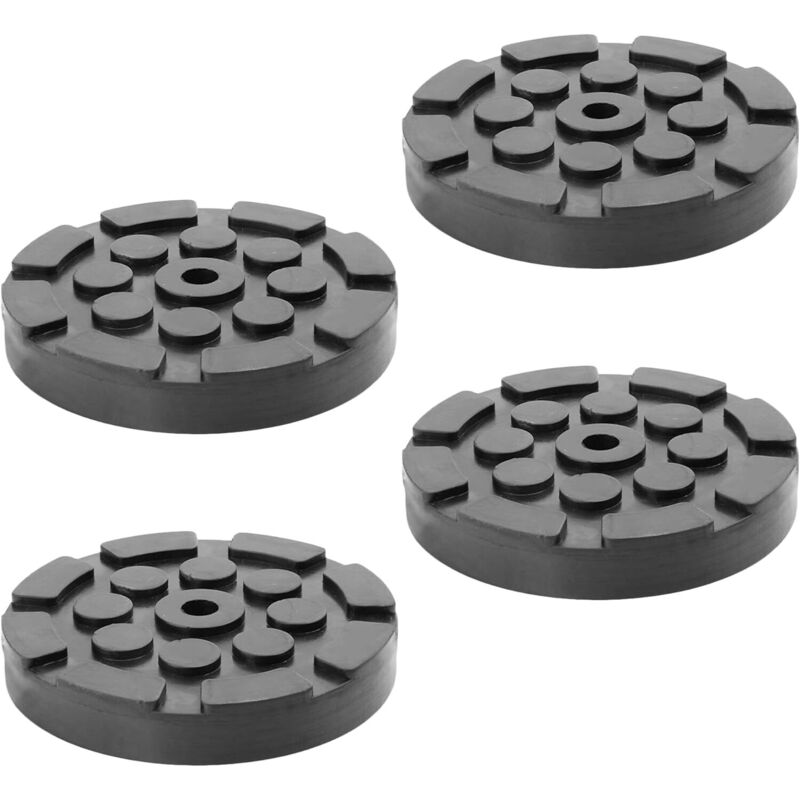4 Stück Gummipuffer Für Wagenheber, 120 Mm Wagenheber-stabilisierungskissen, Auflageplatten Für Kranwagenheber, Passend Für Fast Alle Karosserien Und Wagenheber