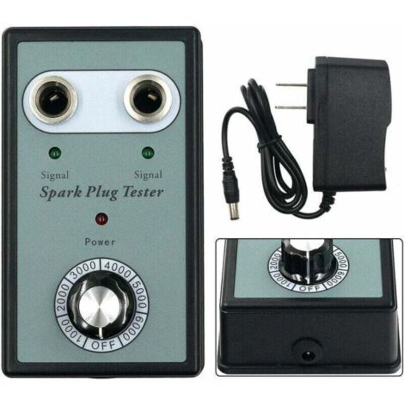 Zündkerzentester Für Automobile, Detektor Mit Zwei Löchern, Zündkerzenanalysator, Diagnosewerkzeug 5,7x3,35x1,6 Zoll