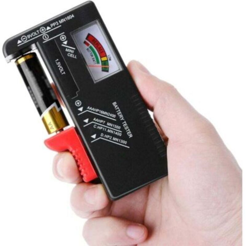 Universeller Batterietester, Digitaler Batterietester, Für Aa Aaa C D 9v Batterien, Schlüsselanhänger 1,5v Batterie-spannungsprüfer
