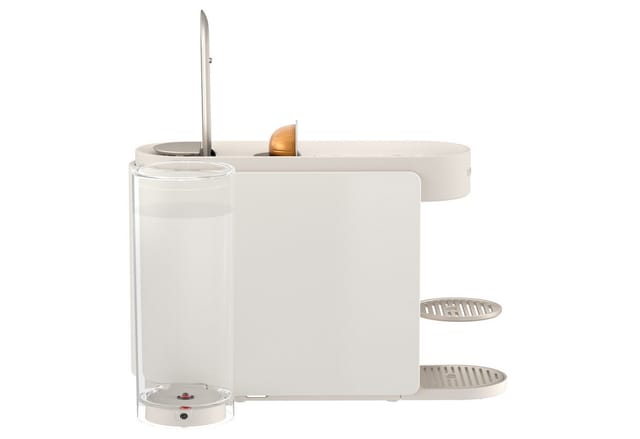 NESPRESSO Kapselmaschine Vertuo Up ENV200.W von DeLonghi, 3 Sekunden Aufheizzeit, One Touch Kaffee Zubereitung, für 5 Tassengrößen, kompaktes Design