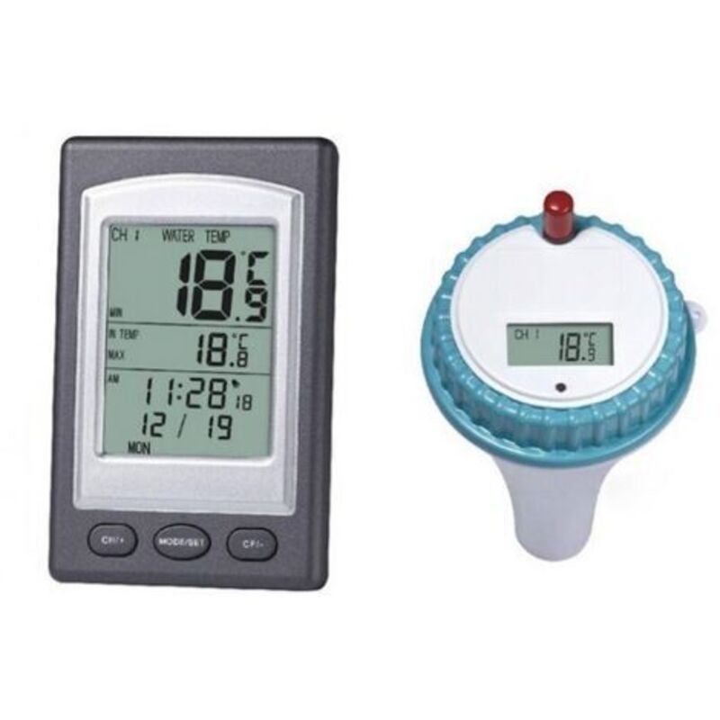 Kabelloses Thermometer, Digitales Kabelloses Schwimmthermometer Für Pool, Wassertemperaturmesser Für Pool, Whirlpool Und Badewanne