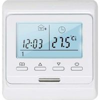 Programmierbarer Raumthermostat Mit 16a-fühler Für Elektrische Fußbodenheizung, Digitaler Thermostat Für Elektrische Fußbodenheizung