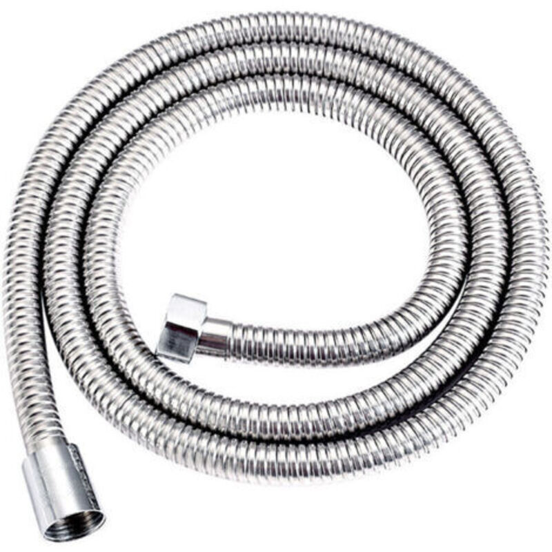 2 Stück Flexibler Duschschlauch 150 Cm, Edelstahl, Verdrehungs-, Explosions-, Auslauf- Und Korrosionsbeständig, Mit Universellem G 1/2"-anschluss, Messinginterface, Für Handbrause
