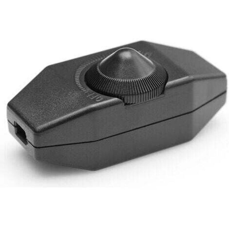 1-60w Led-dimmer Dimmbar (drehdimmer) Led Dimmbar, Ein/aus, 220-230v, Ce-zulassung, Inline-schalter, Schwarz