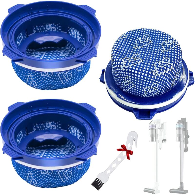 3 Ersatz-hepa-filter Für Samsung Jet 90 / Jet 70 / Jet 70+ / Jet 75 / Jet 75+ / Jet 60, Staubsaugerfilterzubehör, Leicht Zu Reinigen Und Auszutauschen