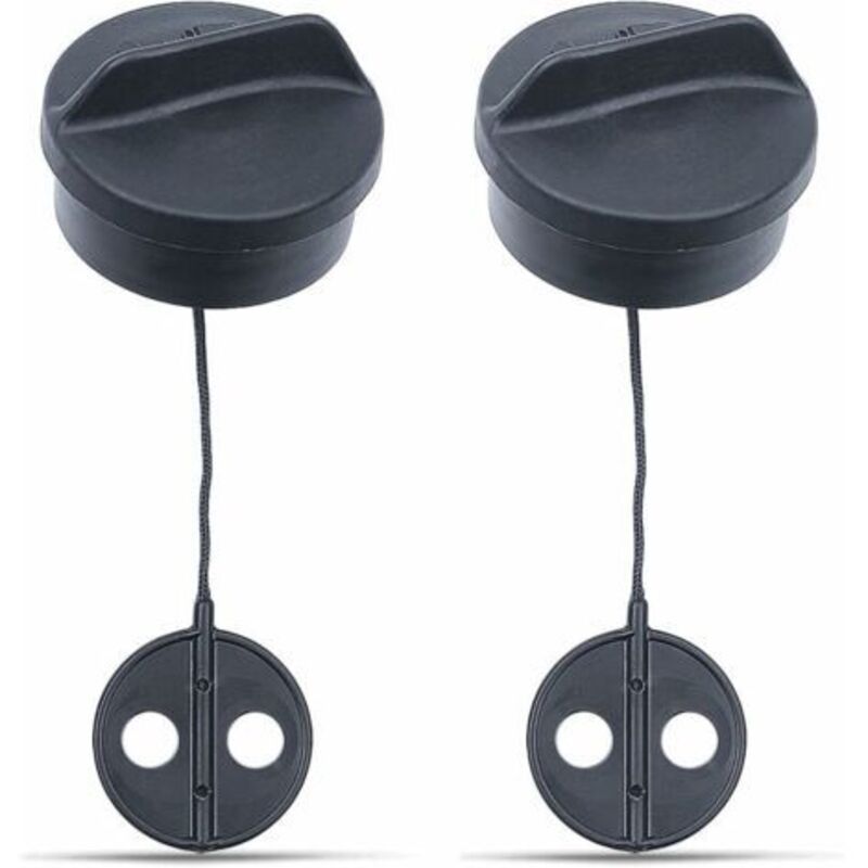 2 Stück Tankdeckel Für Stihl Fs38 Fs45 Fs55 Fs56 Fs80 Fs81 Fs85 Fs88 Fs120, Aumel Benzindeckel Für Freischneider, Ersatz-tankdeckel Ersatzteile