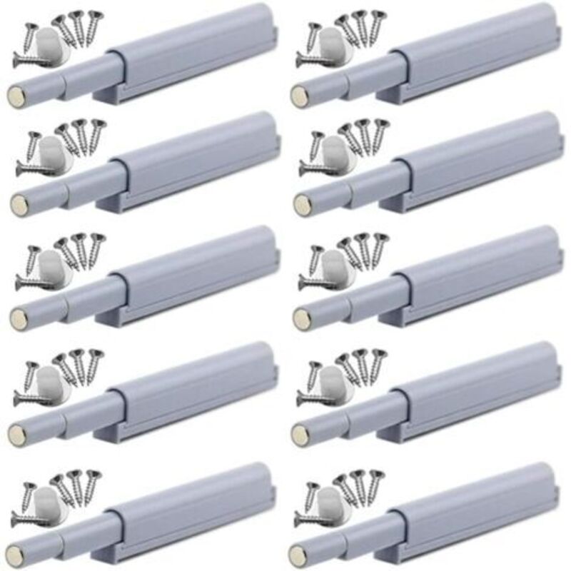Magnetische Push-to-open-verschlüsse Die Magnetischen Push-to-open-verschlüsse Öffnen Und Schließen Die Tür Auf Knopfdruck (10 Stück)